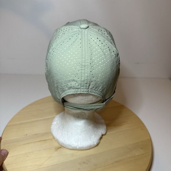 Peloton Slideback Hat Green Women’s Adjustable Polyester Embroidered Logo - Picture 3 of 5